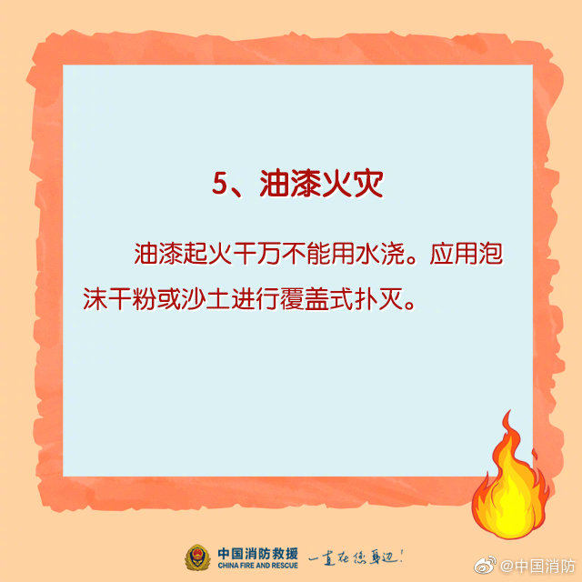 家庭消防科普：哪些火災(zāi)不能用水撲滅？(圖6)