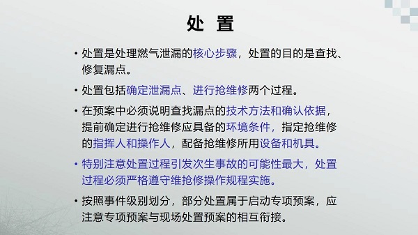 燃氣泄漏現(xiàn)場應急處置二十字工作法(圖11)